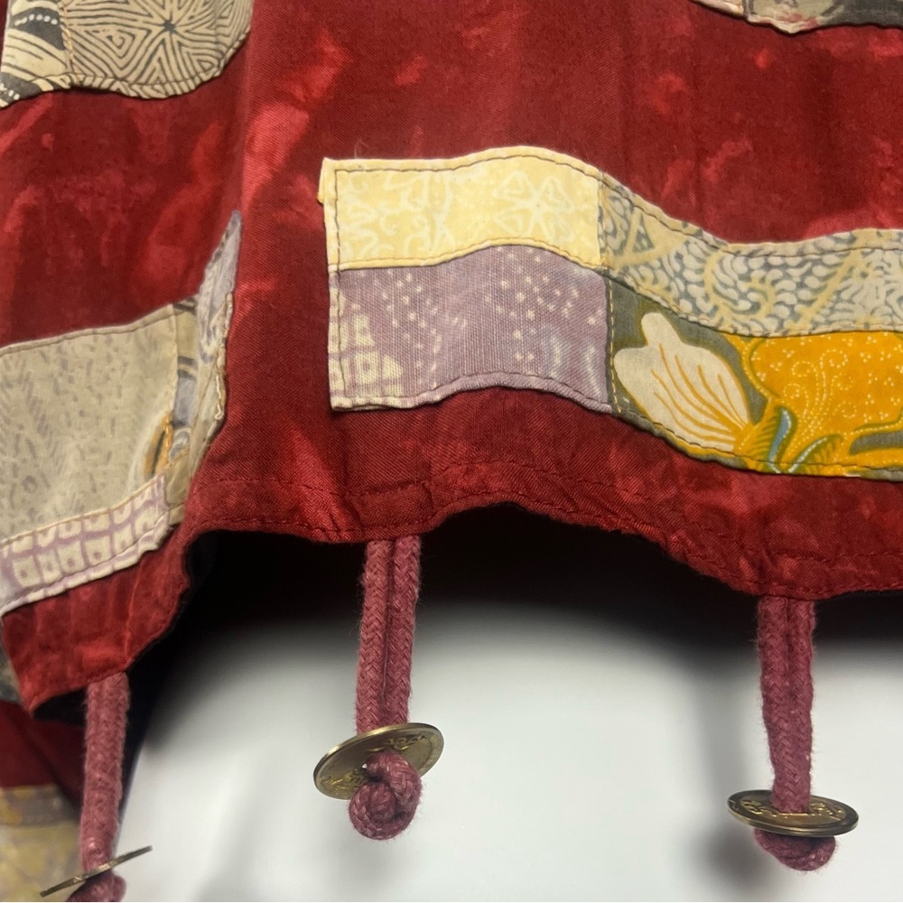 Vintage Vibrant Patchwork Jacket With Unique Butt… - image 5